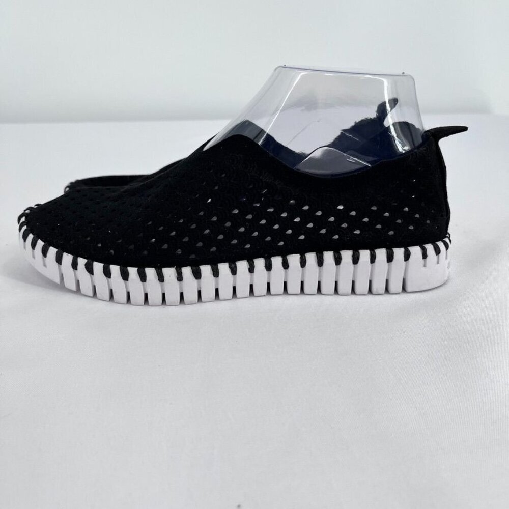 Ilse Jacobsen Tulip 139 Textile Women's Loafer Shoes Size 36 US 5.5 in Black